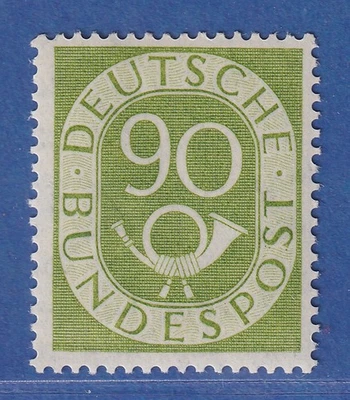Bundesrepublik Posthornsatz 90Pfg-Wert Mi.-Nr. 138 ** signiert SCHLEGEL BPP - Bild 1 von 2