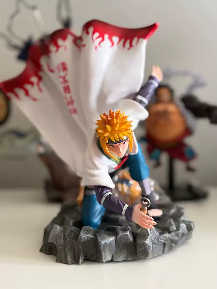 Minato Namikaze figurine Naruto Shippuden de 21cm en PVC pour collectionneur