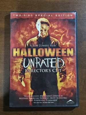 Halloween (DVD, 2007, 2-Disc Set, Unrated, Directors Cut) Rob Zombie 