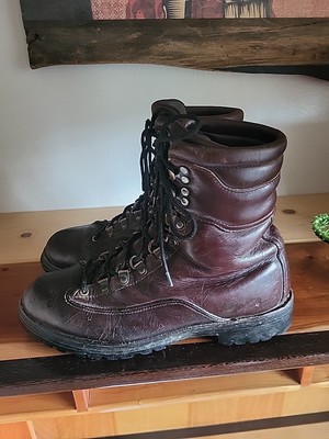 DANNER Vtg 6023 BROWN LEATHER WORK TRAIL HIKING HIGH ANKLE  display picture 1
