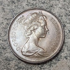 UNITED KINGDOM 🇬🇧 TWO (2) NEW PENCE COIN 1976 (QUEEN ELIZABETH II)