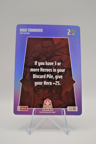 2025 Bo Jackson Battle Arena High Turnover Bonus Play Card Foil #BPL-24