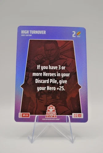 2025 Bo Jackson Battle Arena High Turnover Bonus Play Card Foil #BPL-24