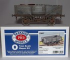 PARKSIDE BY PECO PS27 KIT BUILT O GAUGE BR 12 13 TON OPEN GOODS WAGON WEATHERED