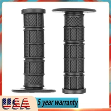 Universal Motorcycle Dirt Pit Bike 7/8" 22mm 24mm Non Slip Handlebar Hand Grips