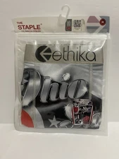 New Men's Staple Fit Ethika The Ohio State Buckeyes  Boxer Briefs Size M (30-32)