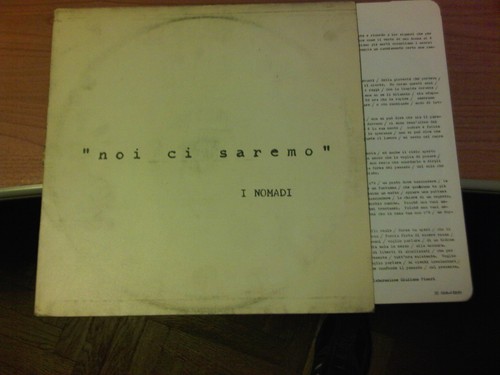 Noi Non Ci Saremo Testo LP NOMADI NOI NON CI SAREMO MAI SUONATO COLLEZIONE 6 | eBay