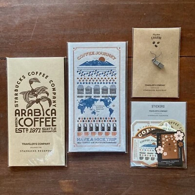 TRAVELER'S COMPANY TRAVELER’S notebook Starbucks Reserve Roastery Tokyo 4 items Launched July 2023