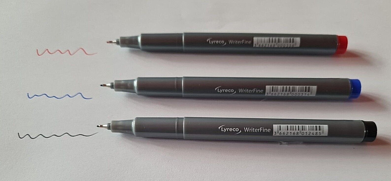 Lyreco Writer Fine Ultrafine Fineliner 0.3mm Blue Red or Black Pen eBay