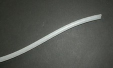 5 Feet Clear wire spiral wrap .33 in ID, .46 in OD, expandable Unused stock