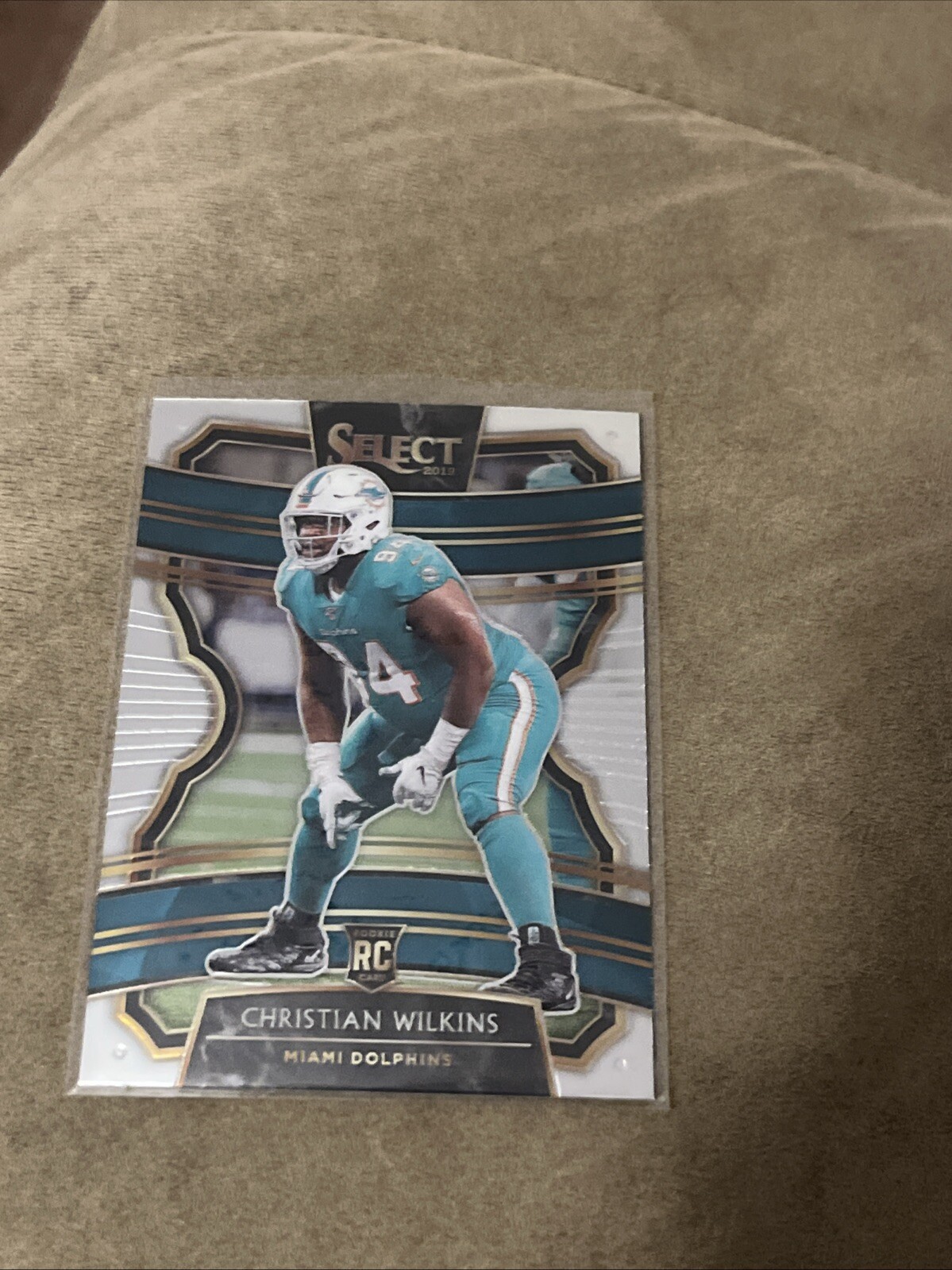2019 Panini Select - Concourse #4 Christian Wilkins (RC)
