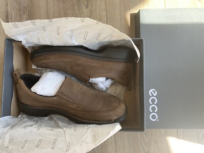 Men's ECCO Fusion Slip-On Shoe | Full Grain Nubuck Leather Cocoa Brown, US 9-9.5