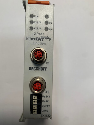 Beckhoff EK1322 | 2-Port-EtherCAT P-Junction With Feed-In