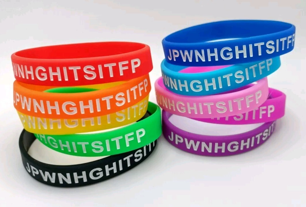 UC x HG. バングル　PEOPLE HAVE THE POWER Jesus Bracelet - JPWNHGHITSITFP Wristband - Funny Christian