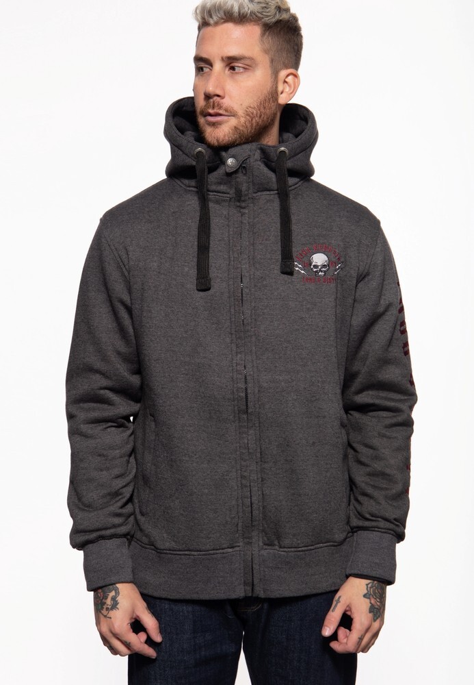 Спортивная куртка с капюшоном King Kerosenine, толстая и грязная