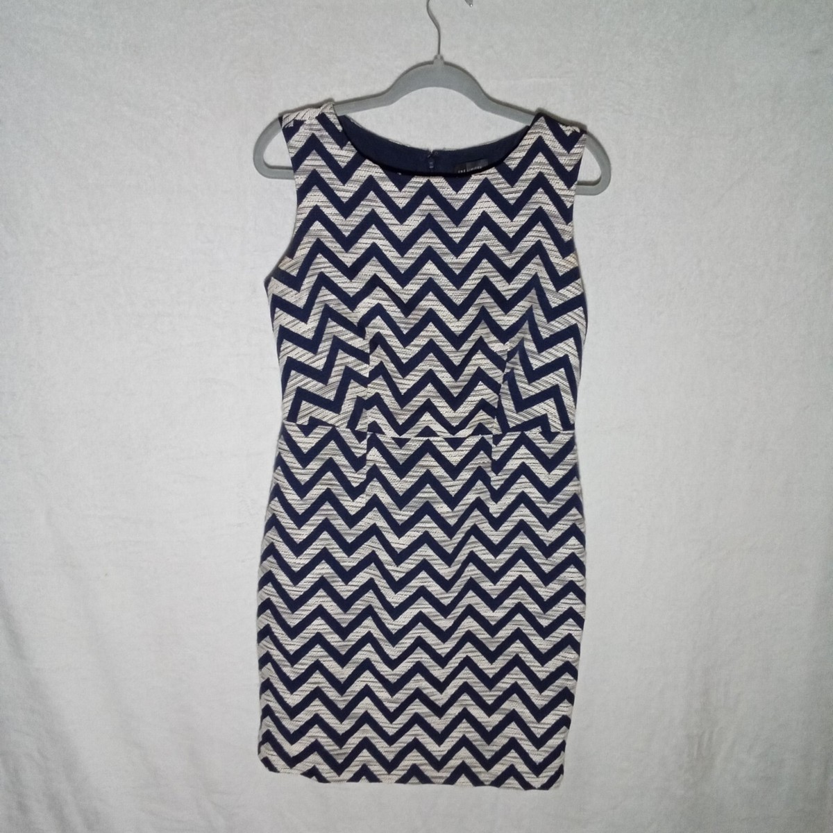 blue and white chevron dress Maine Stretch Flannel Shirt main image 0