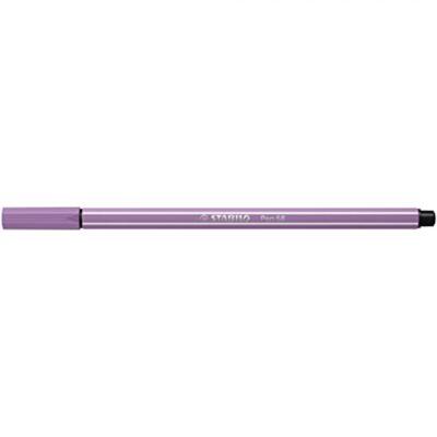 STABILO Fasermaler Pen 68, Strichstärke: 1,0 mm grauviolett