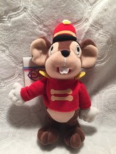 NWT Disney Classics - Mini Bean Bag Plush - 1998- Dumbo - Timothy
