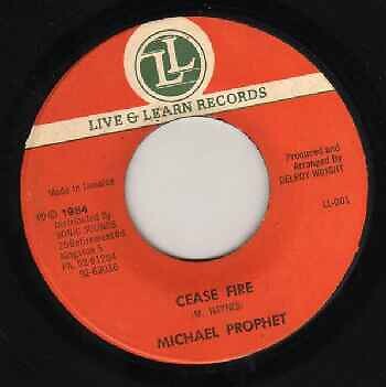 Michael Prophet - Cease Fire (7'')