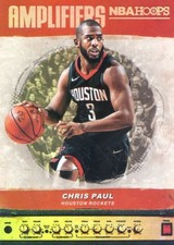 2018-19 PANINI HOOPS AMPLIFIERS INSERT ROCKETS CHRIS PAUL NO. AMP-9 