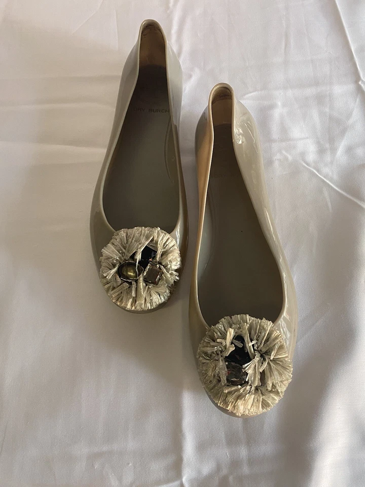 Pisos de ballet de goma Tory Burch - ambos talla 6 Foto 2 de 4