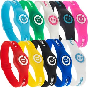 magnetic sport bioflow therapy wristband silicone ebay