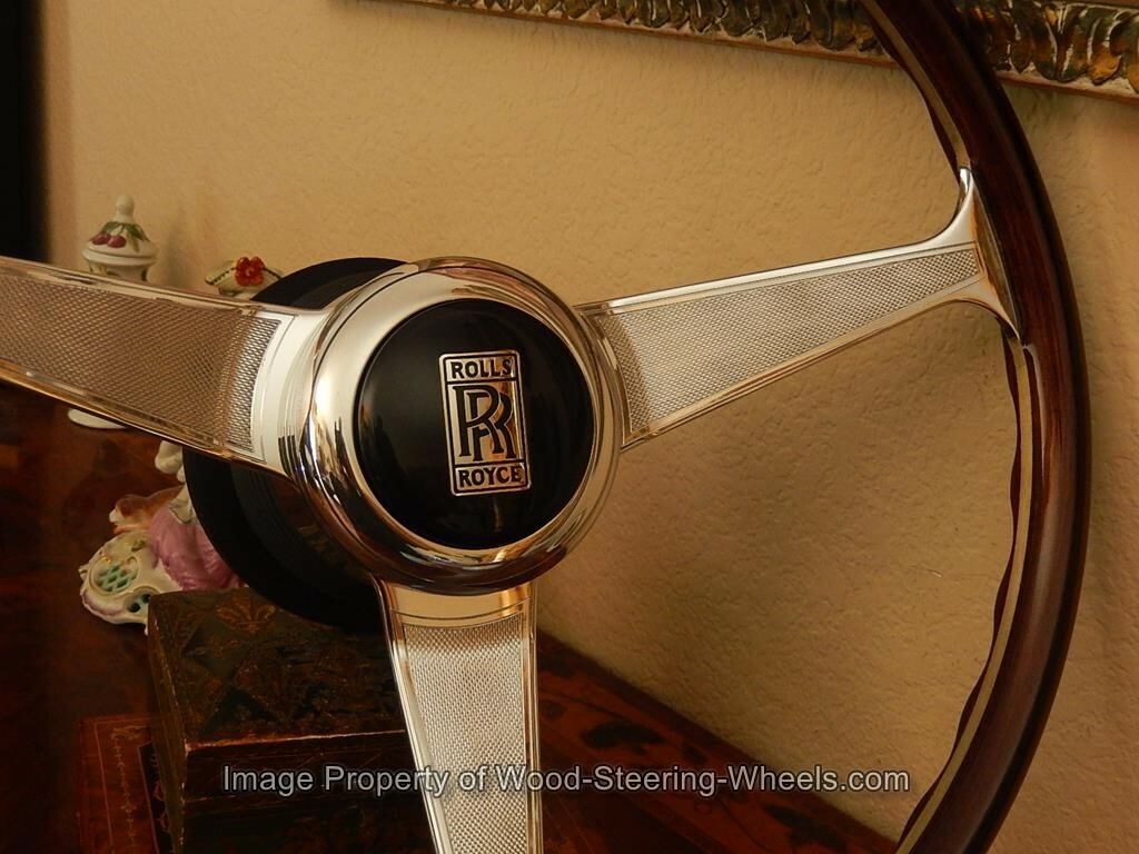 Rolls Royce Corniche  1971 - 1989 Wood Steering Wheel  Nardi 15" NEW NOS