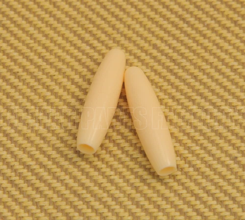 PK-0148-028 (2) Cream Tremolo Tips Standard 4.85mm USA Stratocaster Guitar