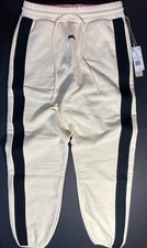 BRAND NEW ADIDAS FEAR OF GOD SWEATPANTS ATHLETIC SIZE LARGE L CREAM WHITE IS8760