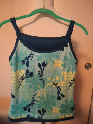 danskin tank tops with bra