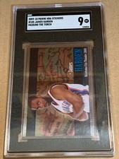 2009 Rookie James Harden SGC Mint 9 Panini NBA #185 Passing The Torch [1.1]