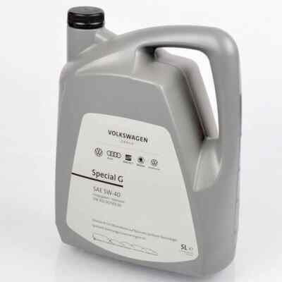 5L Genuine VW 5W40 Petrol Engine Oil G052502M4 Special G 502.00 / 505.00 Audi VAG
