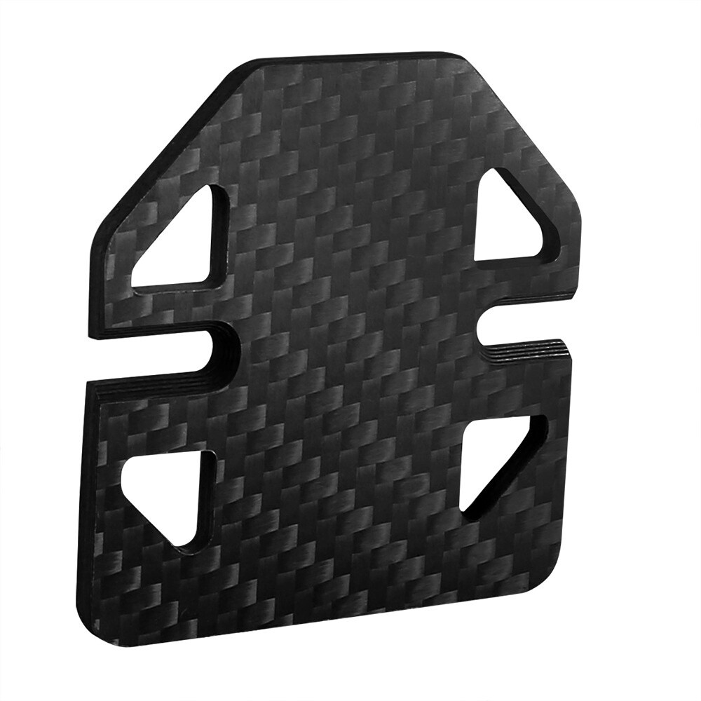For Traxxas Slash 4x4 RC Carbon Fiber Upgrade Kit ESC Stabilizer Plate Holder