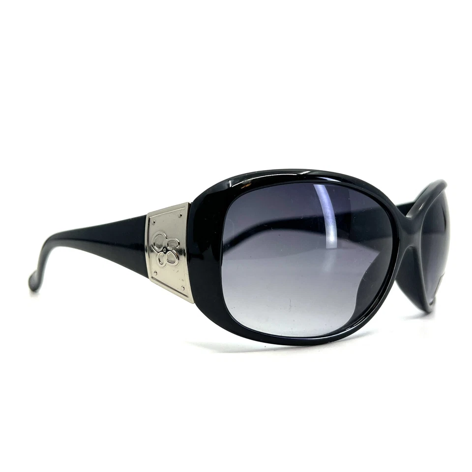 Gafas de sol Jessica Simpson J550 OX para mujer negras degradadas púrpura lentes redondas Foto 2 de 4