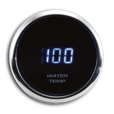 Mgs 52mm 2-116 Digital Water Temperature Gauge 68 302 F Blue Led 1224v