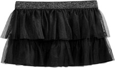 Epic Threads Tulle Ballet Tutu Skirt girl Black X-Large 16