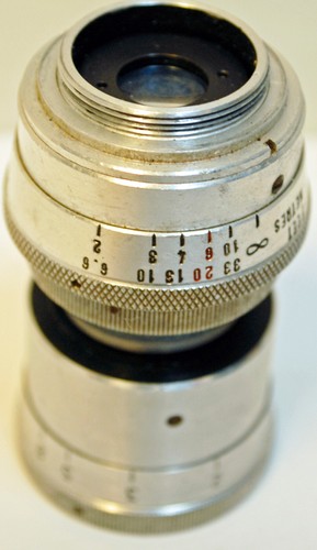 OBJECTIF SOM BERTHIOT - CINOR F 25m/m. - MOUNT "C" - 16 et 9,5 mm -N° 604081 - Imagen 2 de 5