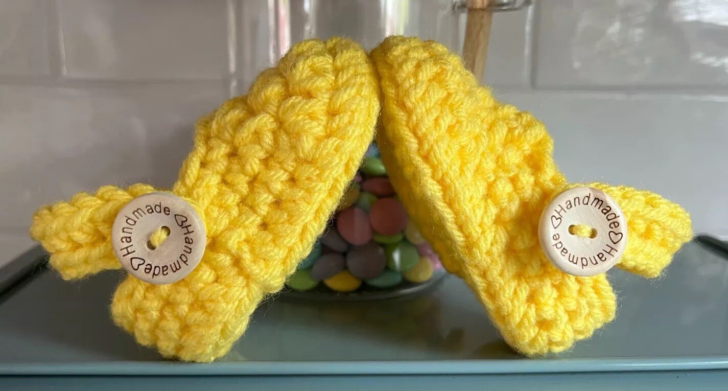 Strap Shower Gift  Handmade 0-6 Mos
