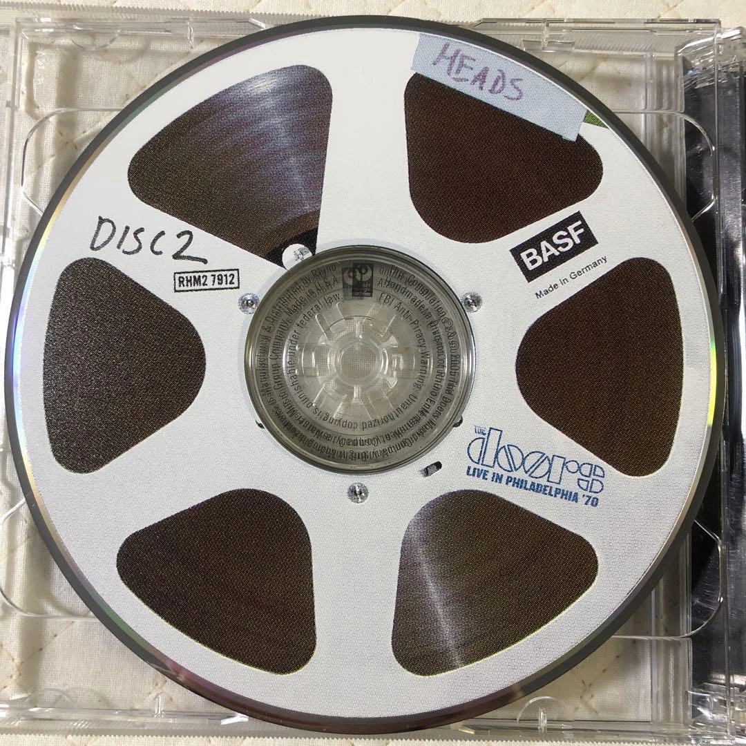 2Cd The Doors Live In Philadelphia '70