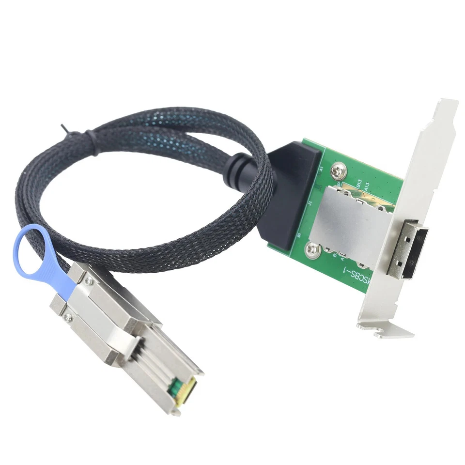Mini SAS SFF-8088 26P Male To 8088 Female Server Adapter Card Conversion Cable - Image 4 of 4