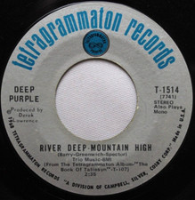 DEEP PURPLE RIVER DEEP MOUNTAIN HIGH / LISTEN LEARN 45 7" RECORD *QUICK SHIP*