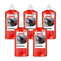 Sonax Hartwachs-Politur Carnauba-Wachs Lack-Versieglung Auto-Wachs 5X 500 Ml PKW