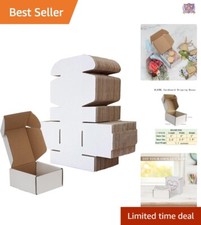Eco-Friendly 4x4x2 Small Cardboard Boxes Set of 100 for Secure Shipping