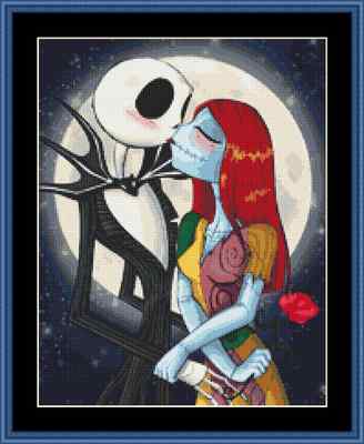 Nightmare Before Christmas Kreuzstich Set