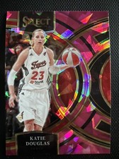 2024 Panini Select WNBA Katie Douglas #101 Premier Pink Ice Prizm Indiana Fever