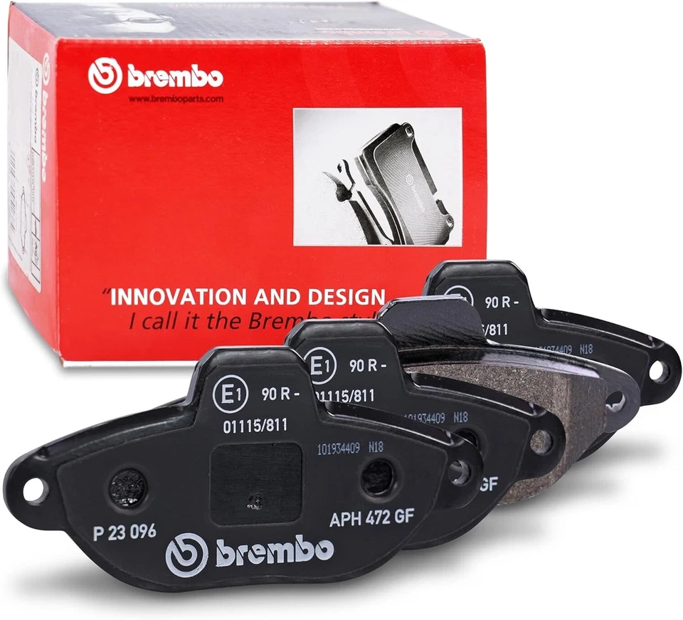 PASTIGLIE FRENO BREMBO PANDA (169) 2a / PUNTO (188) / PUNTO (176) P23096 P23160 - Imagen 2 de 4