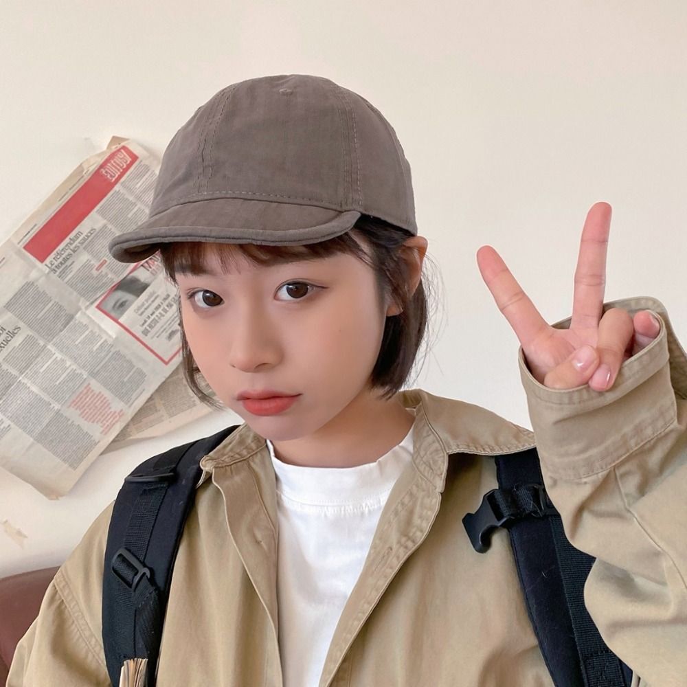 APL Cappello da baseball regolabile tesa corta cappello papà per uomo donna