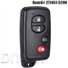 271451-5290 for Toyota Prius 2010 2011 2012 2013 2014 2015 Smart Remote Key Fob