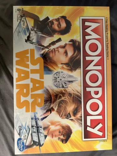 Monopoly Han Solo A Star Wars Story Edition Disney Hasbro Factory Sealed New