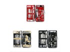 16pcs Manicure Set Pedicure Tools Nail Clippers Kit Professional Stainless Steel